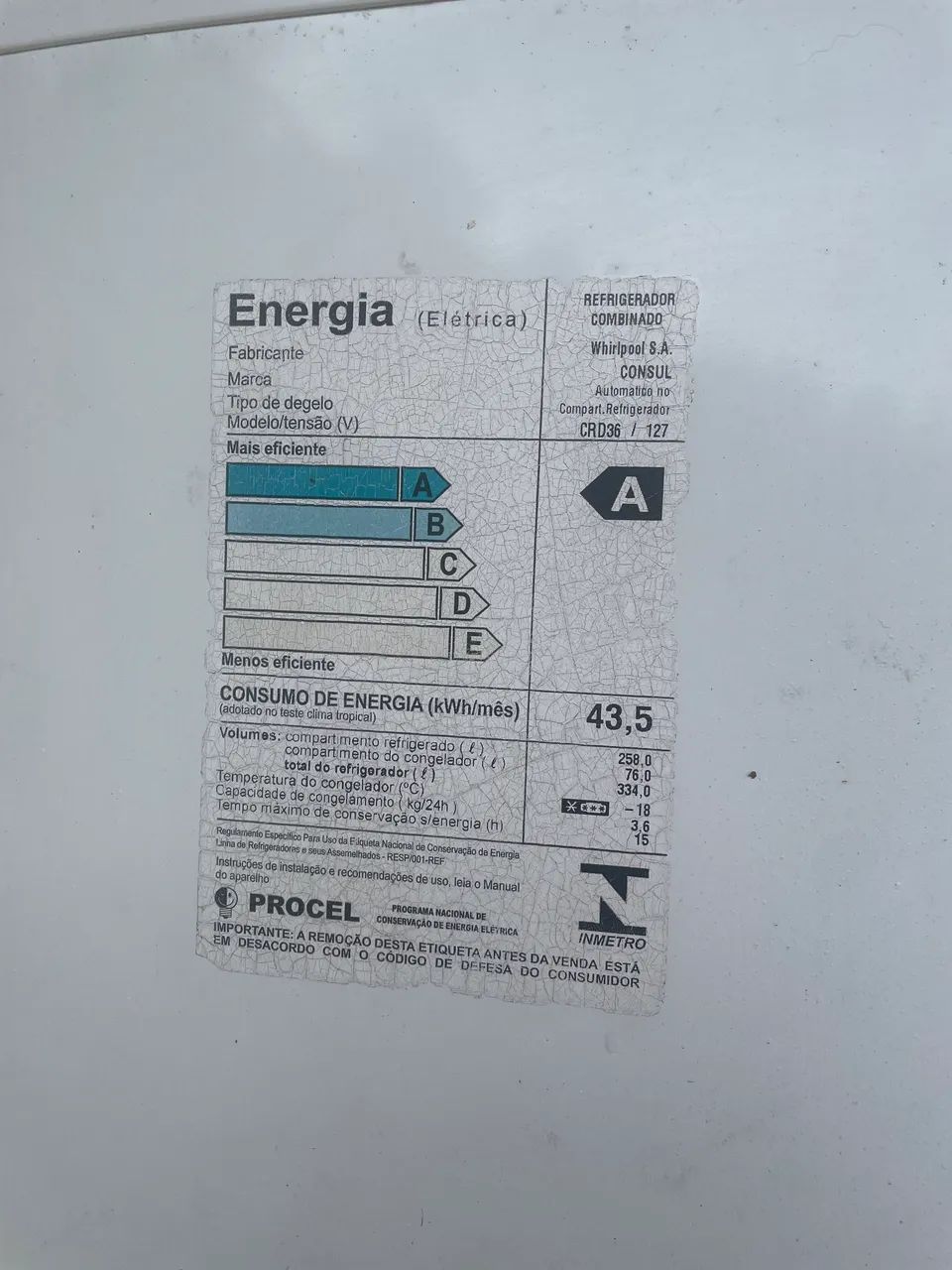 Geladeira Consul 320L - Foto 4