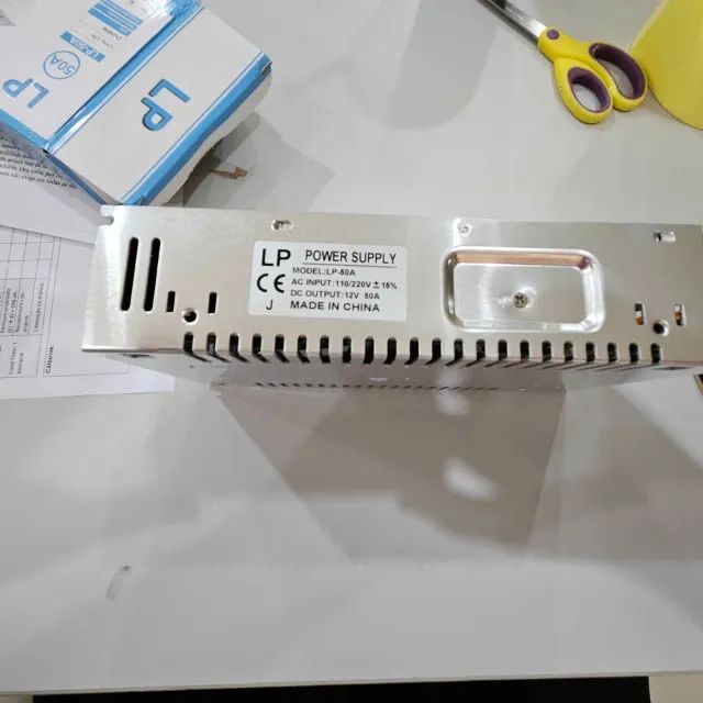 Fonte chaveada 12v 50 amperes - Foto 3