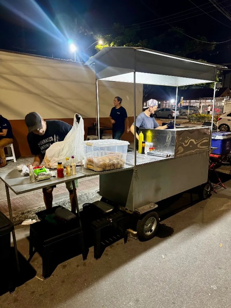 Carrinho de churrasquinho / lanches / ambulante  - Foto 2