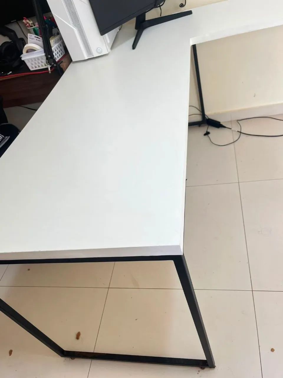 Mesa MDF em L - 150x120 - Foto 2