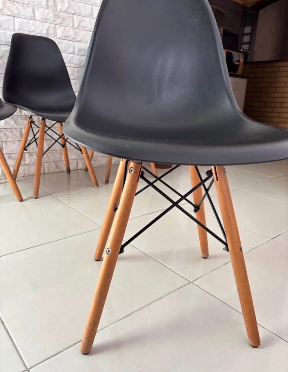 4 CADEIRAS EAMES EIFFEL - Foto 4
