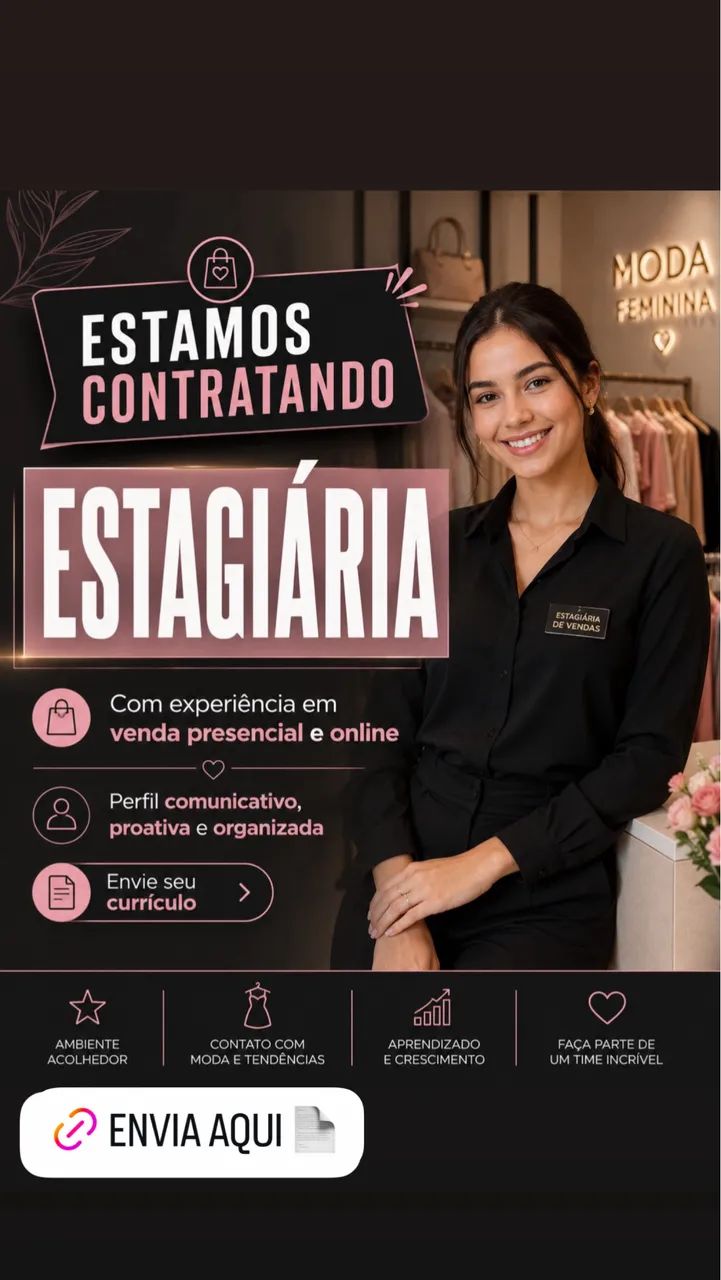 Contrata_se estagiária 