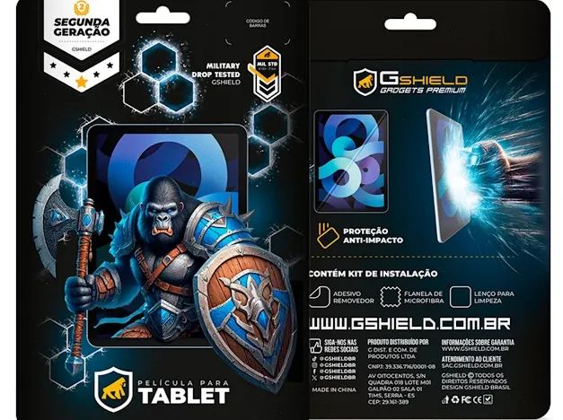 Película de Nano vidro para iPad 10 e 11 - Gshield  - Foto 4