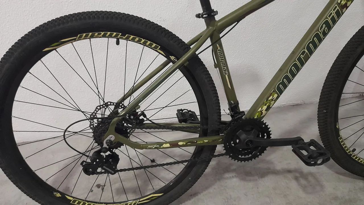 Bicicleta mormai aro 29 com freio a disco - Foto 2