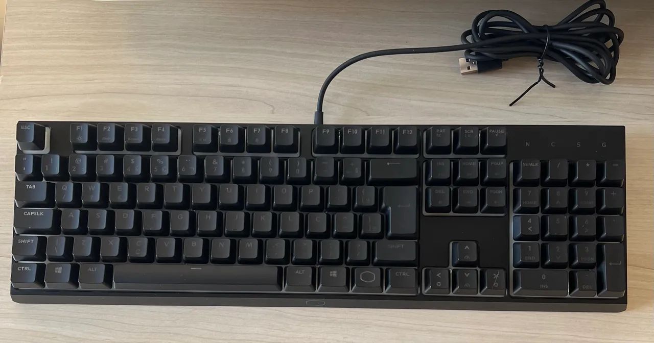 Teclado mecânico gamer Cooler Master MS111  - Foto 2