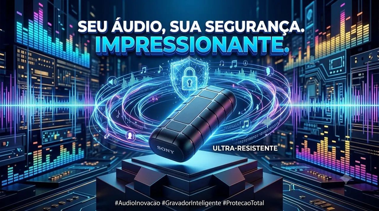 Micro Escuta - Grave áudios discretamente sem ser notado. - Foto 5