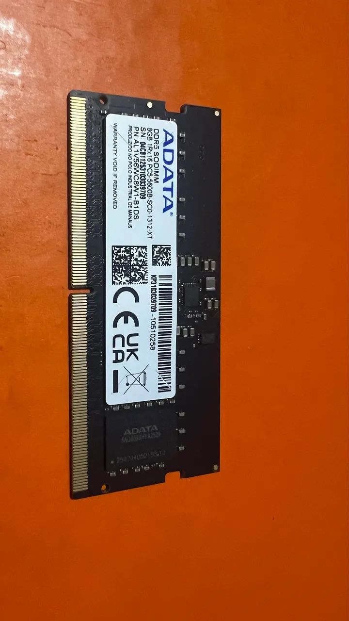 Memória ram DDR5 5600 MHz Adata