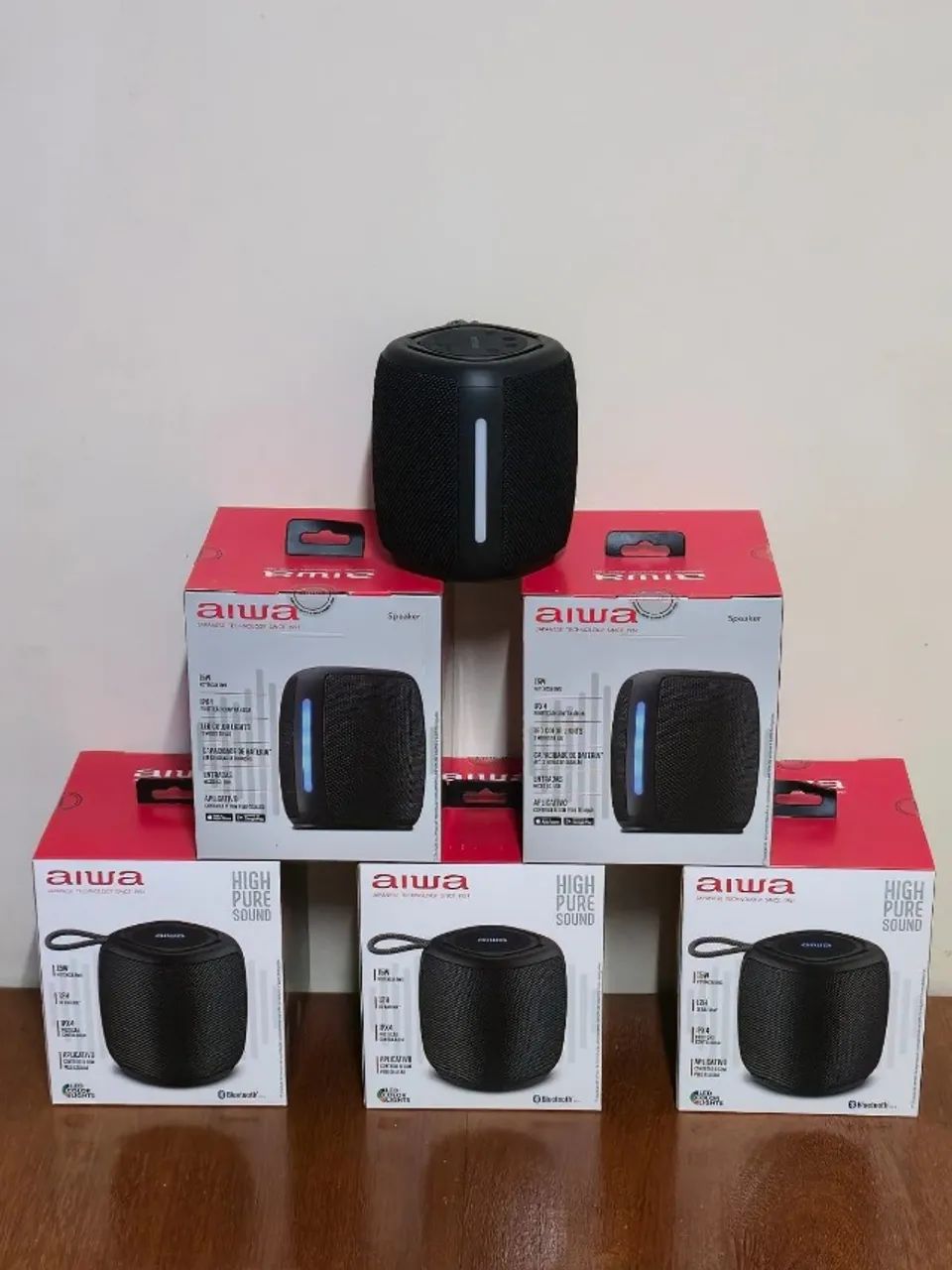 Caixa de Som Aiwa 15W RMS - Bluetooth 5.3 (Nova e Lacrada) - Foto 2