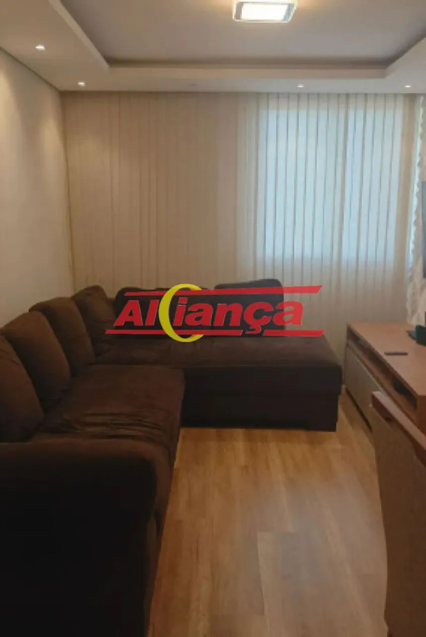 Apartamento 45 m² mobiliado e reformado com 2 dormitórios em Guarulhos