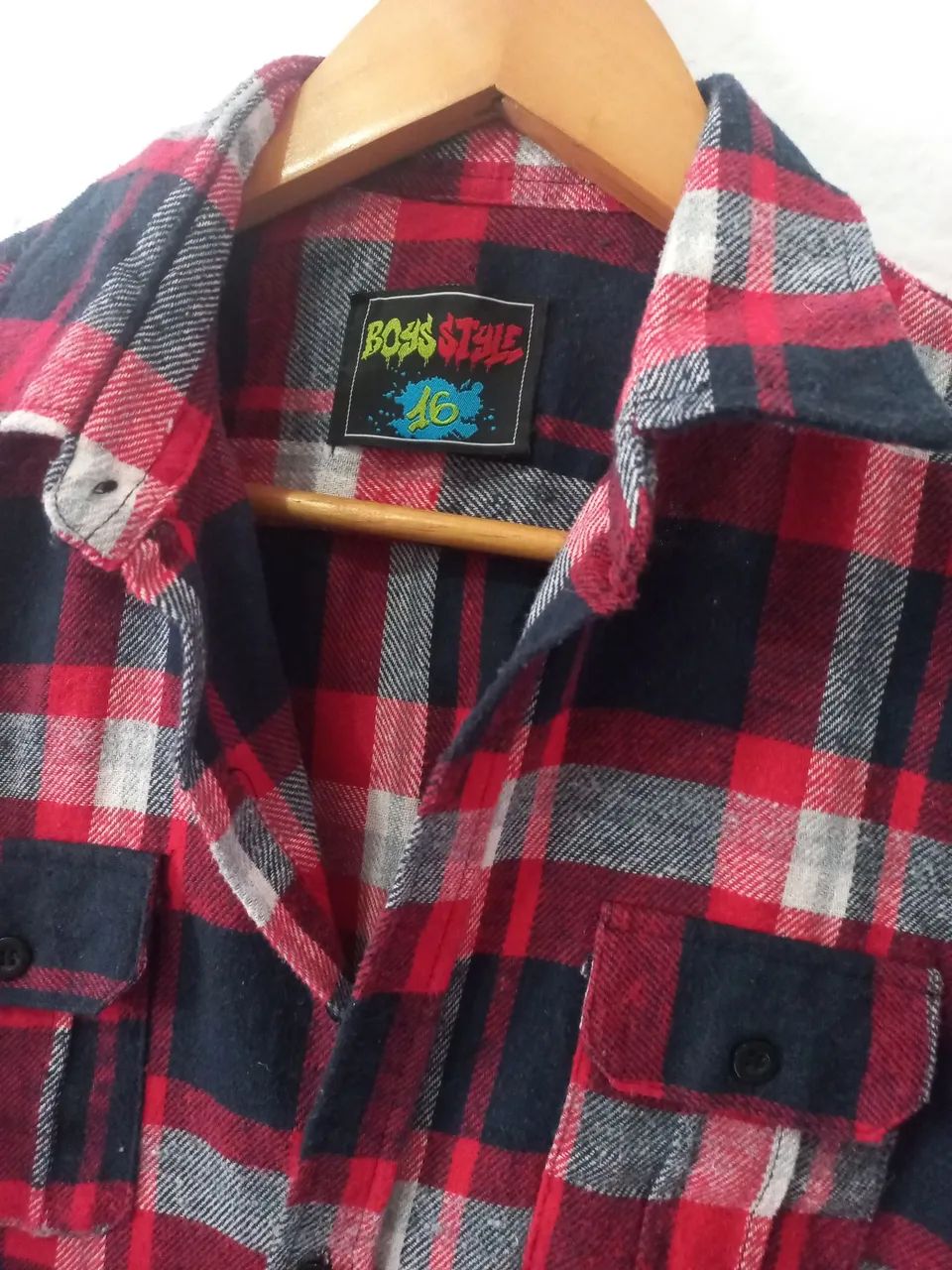 Blusa Xadrez Flanelada 16 anos - Foto 5