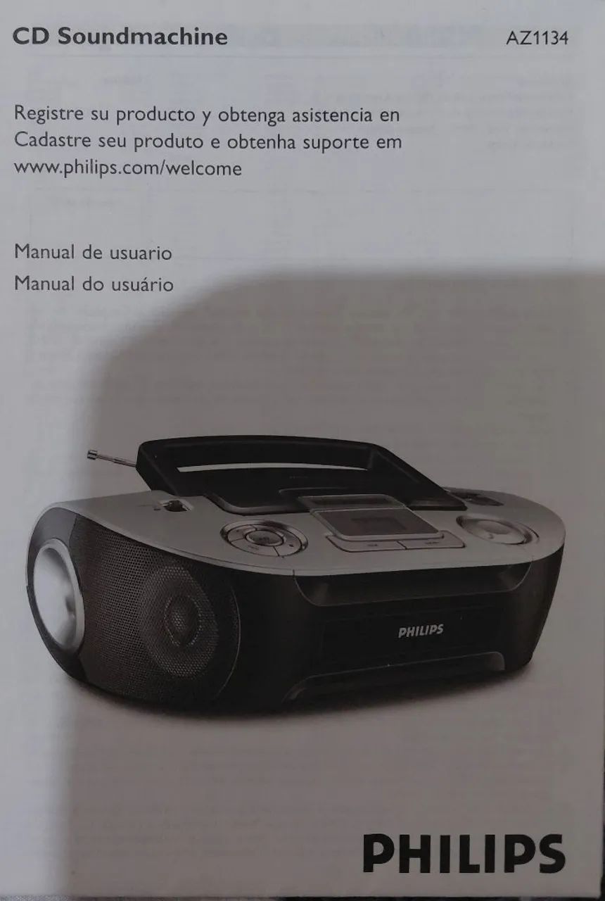Rádio Philips AM/FM e CD - Foto 4