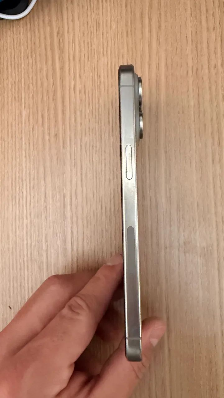 Iphone 15 Pro Max 256GB Titânio Natural - Foto 4