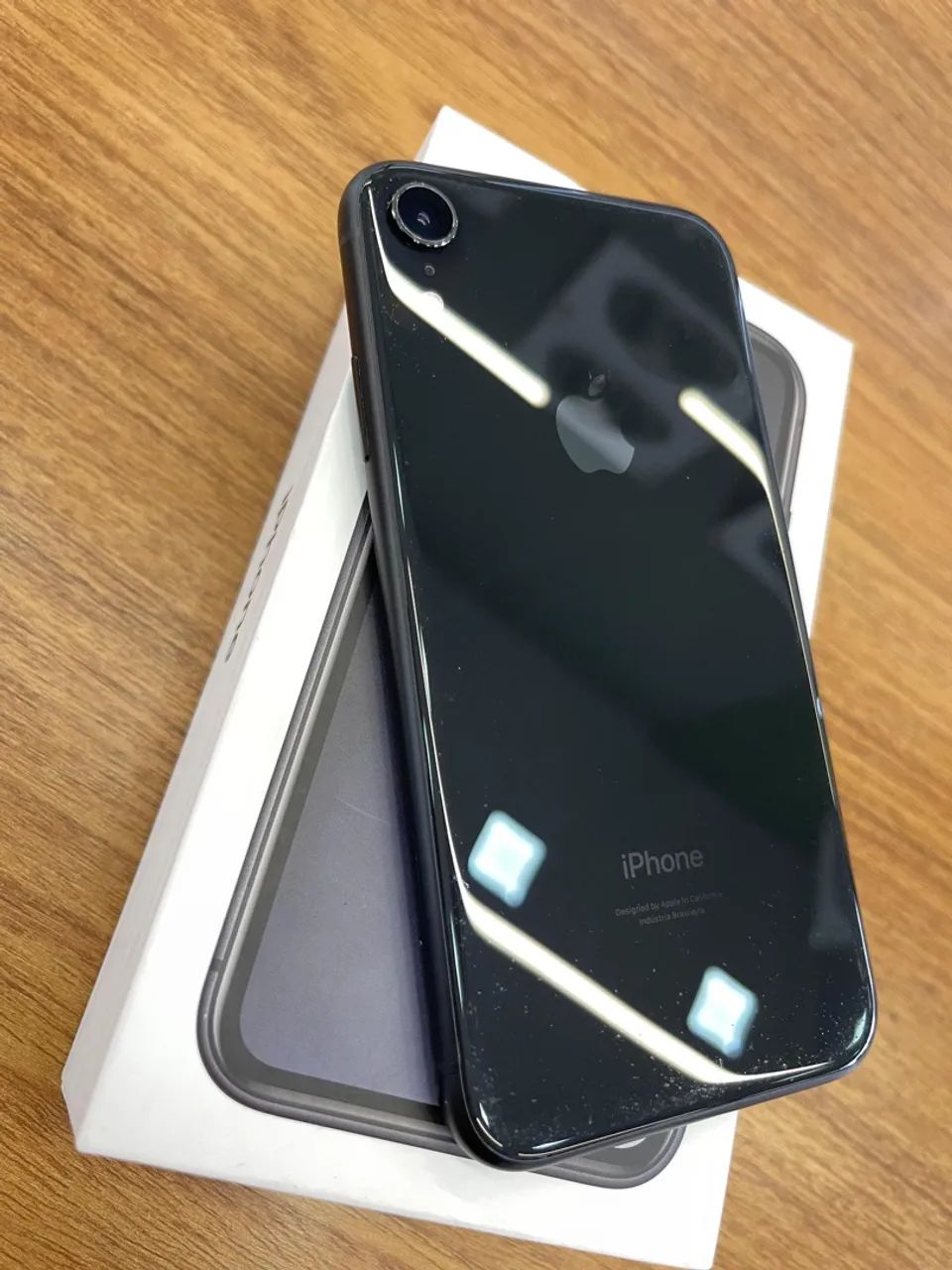 iPhone XR 64GB PRETO Seminovo perfeito todo original funcionando