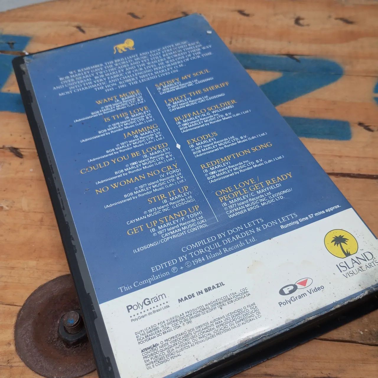 Fita VHS Bob Marley Legend - Foto 3