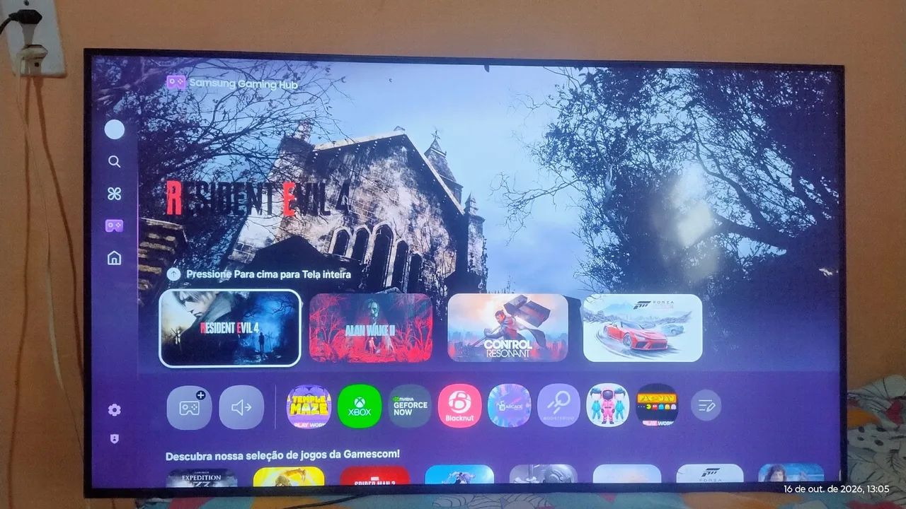 SMART TV SAMSUNG 4K BORDA INFINITA 50 POLEGADAS 