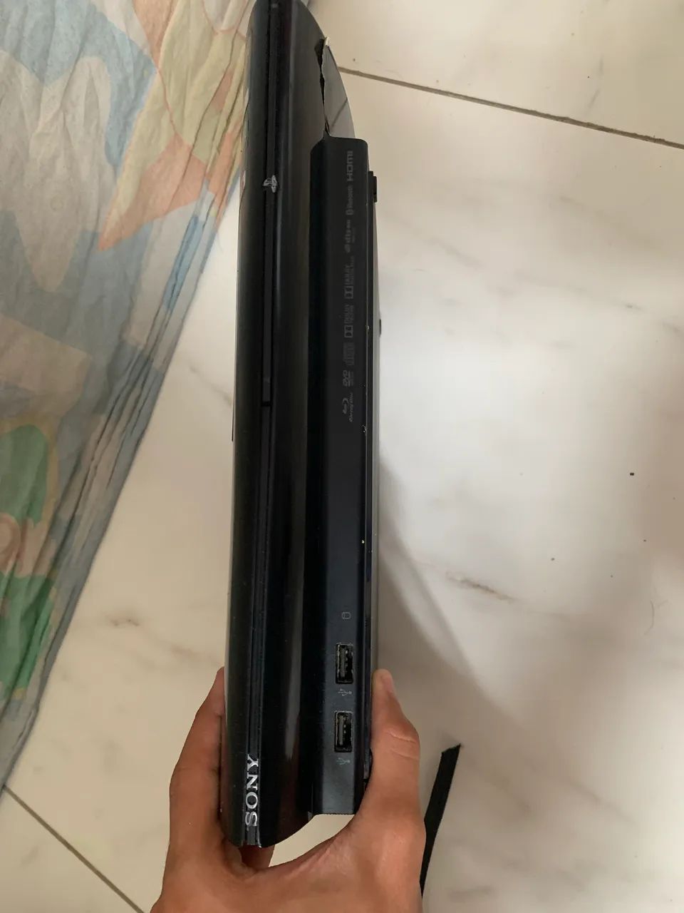 Vendo PS3 super slim (com defeito) - Foto 5
