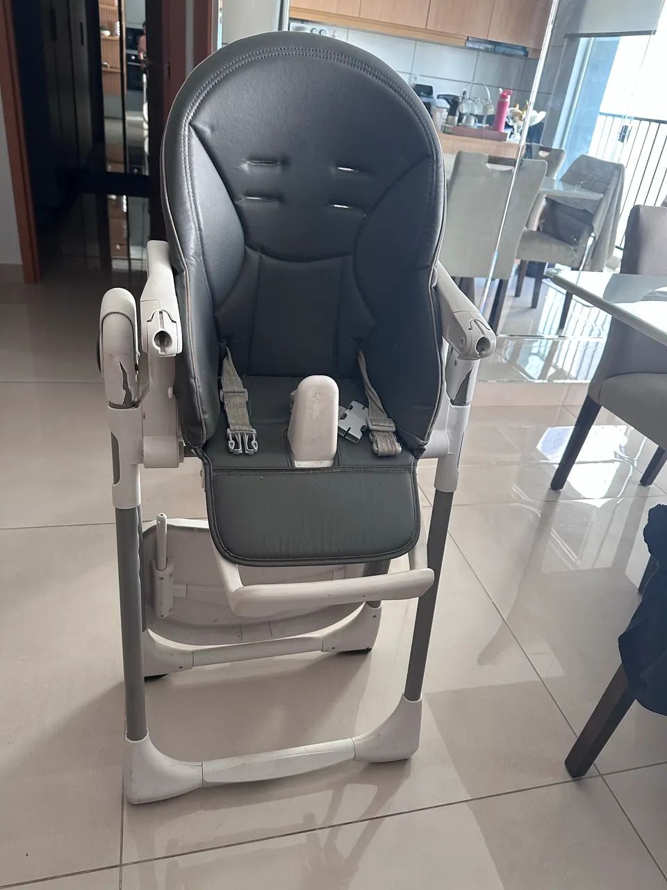 Cadeirinha de bebê - Burigotto Prima Pappa Zero 3 - Foto 5