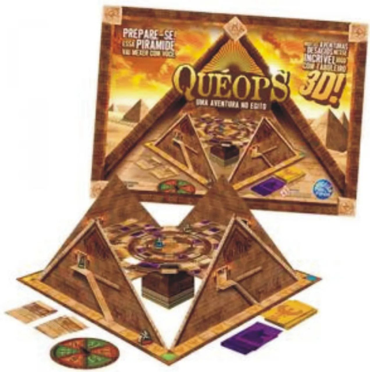 Jogo de Tabuleiro Queops