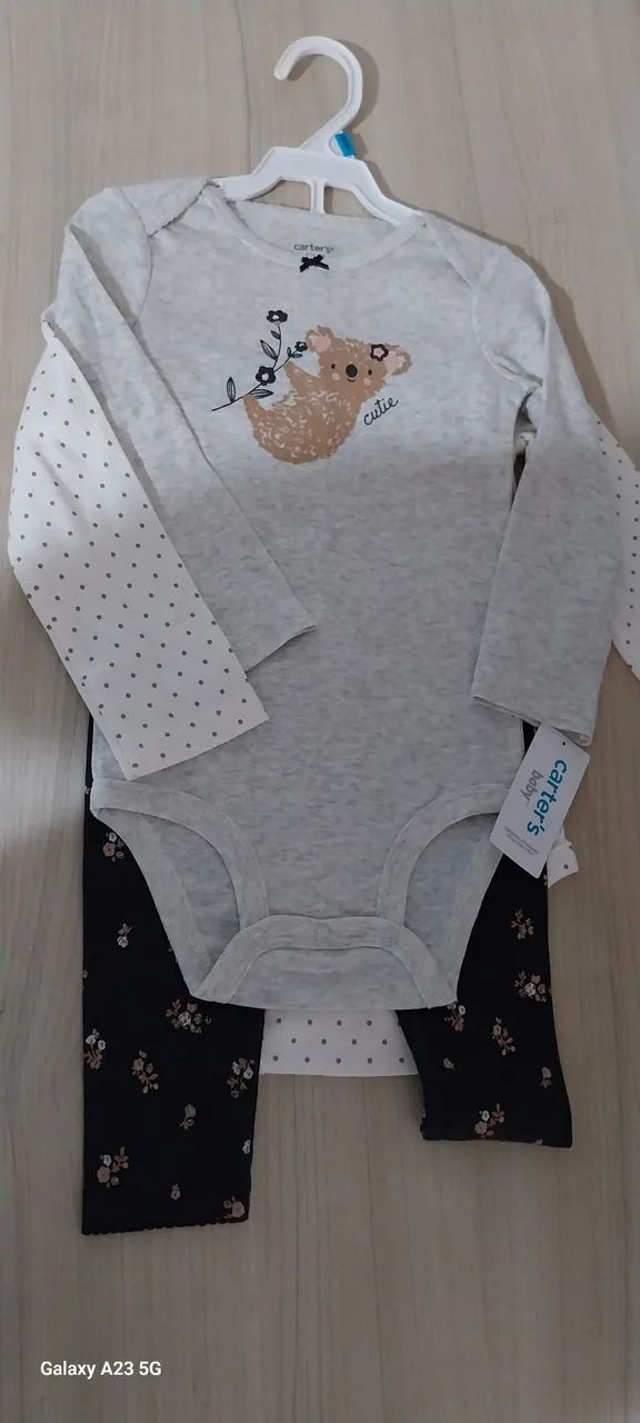 Carter's 90,00 novos com etiqueta