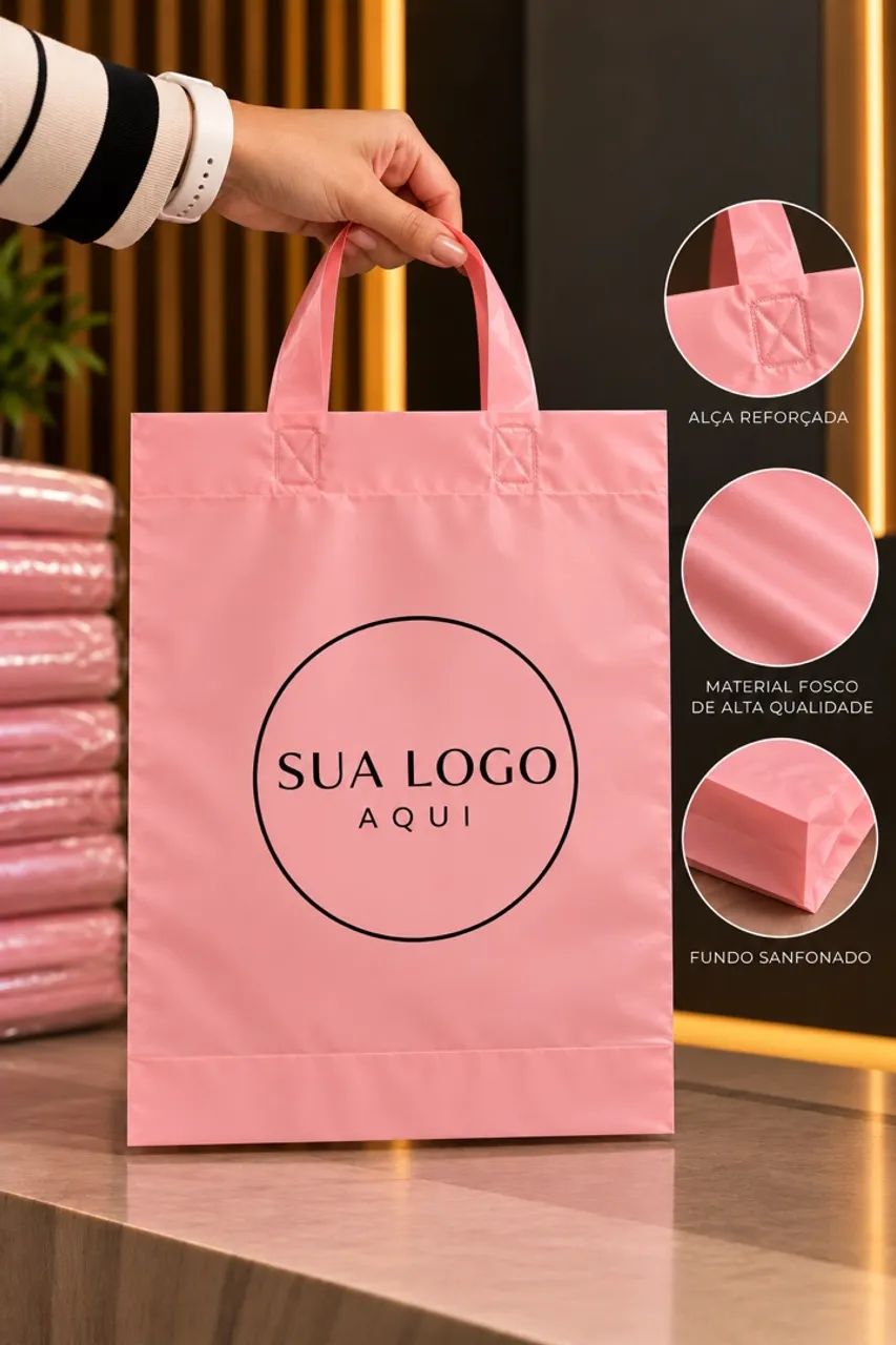 Sacolas personalizadas  - Foto 3