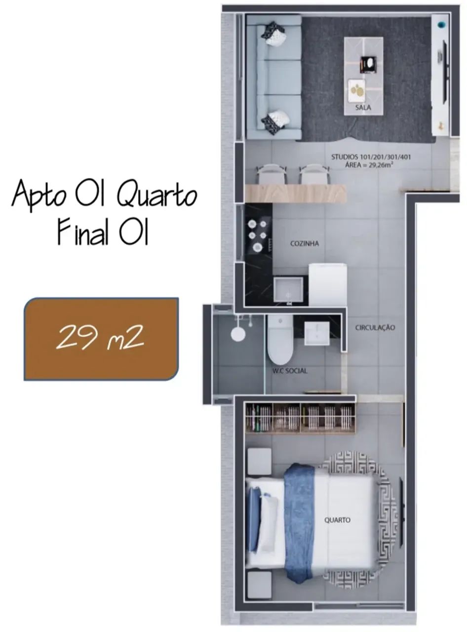 FLATS EM INTERMARES A PARTIR DE R$ 240 MIL! - Foto 3