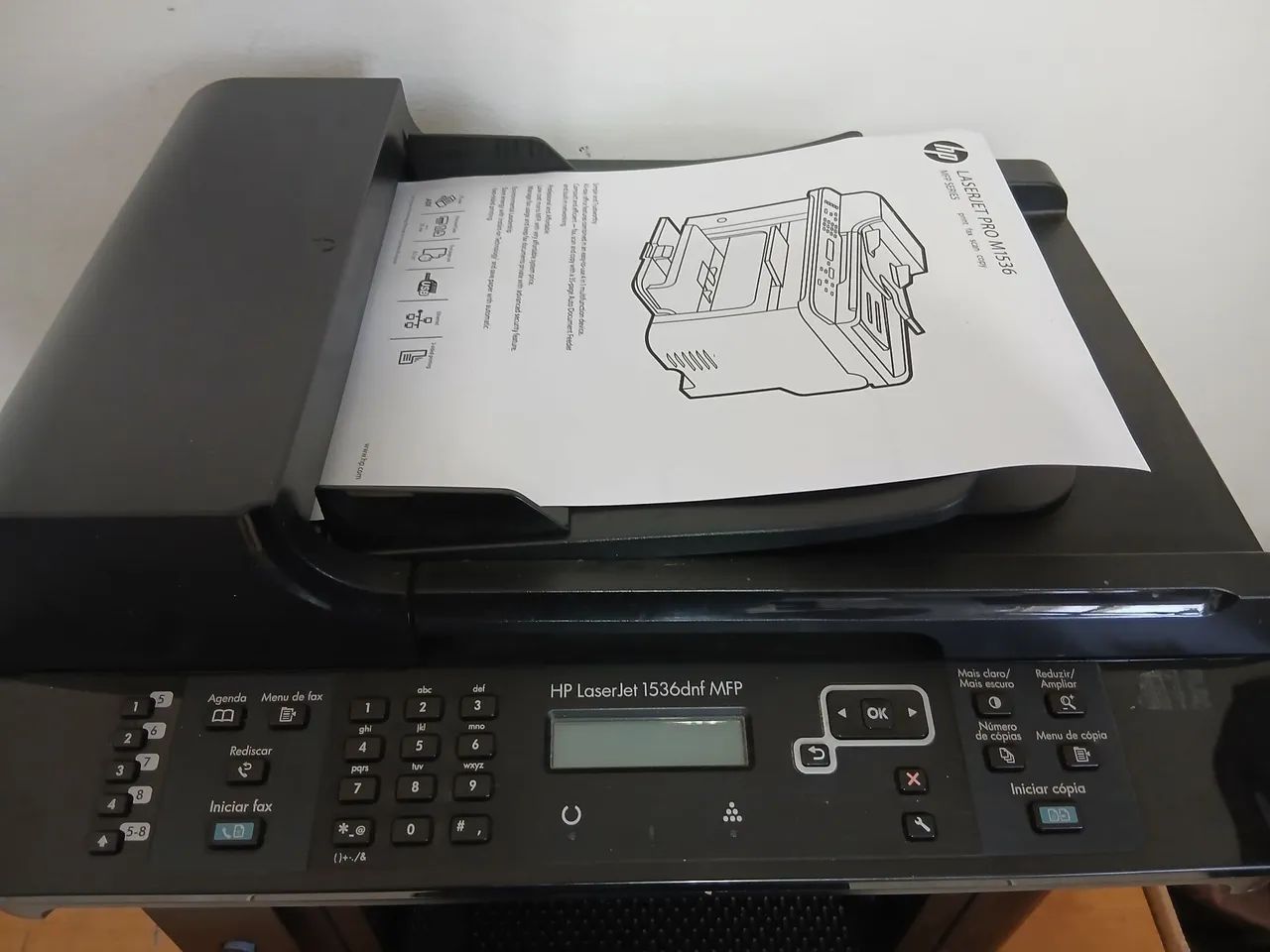Impressora Laserjet HP 1536dnf/multifuncional  - Foto 2