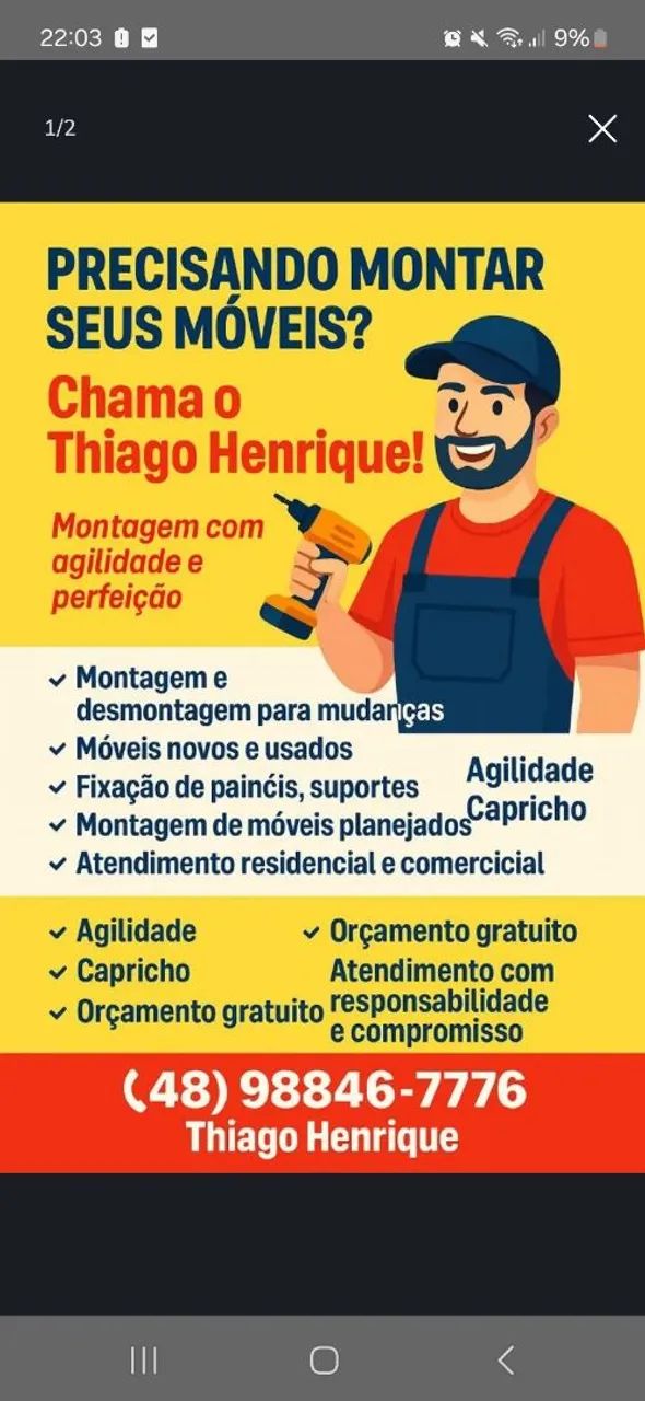 Montador de moveis 