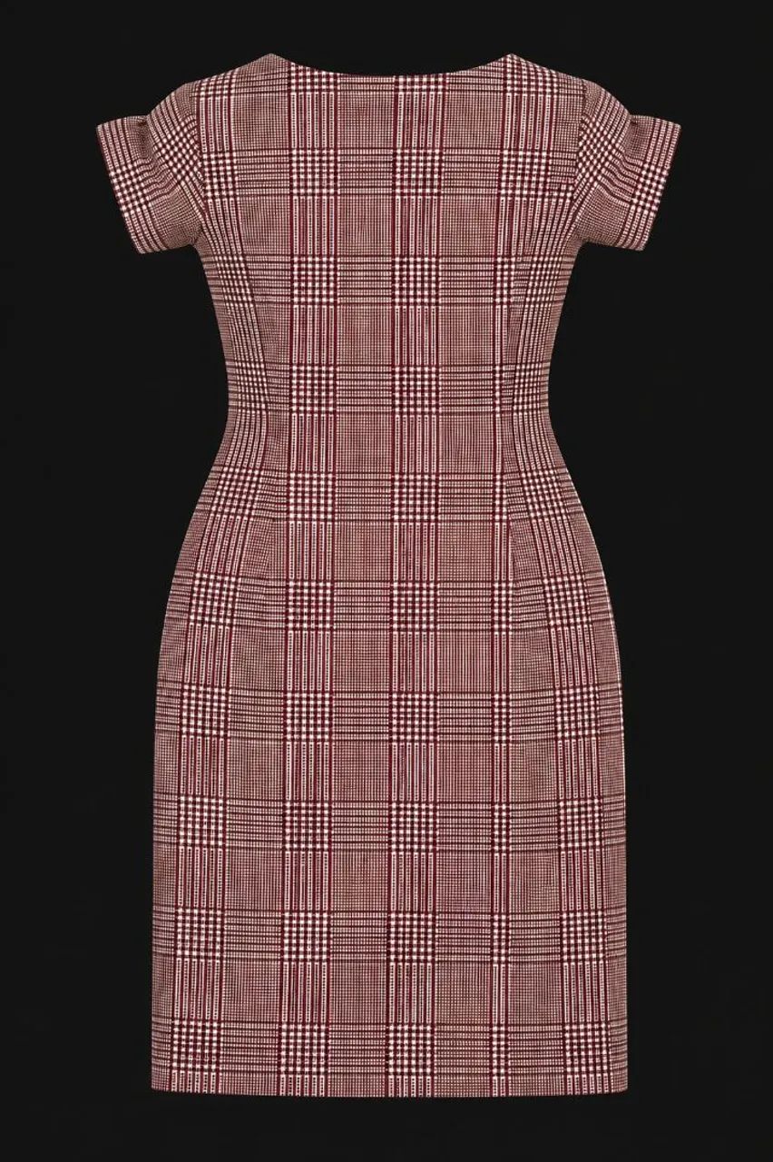 Vestido quadriculado  - Foto 2