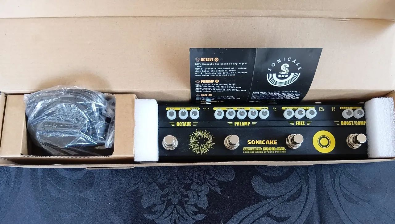 Bass) Sonicake OITAVADOR, PREAMP  - Instrumentos musicais - São