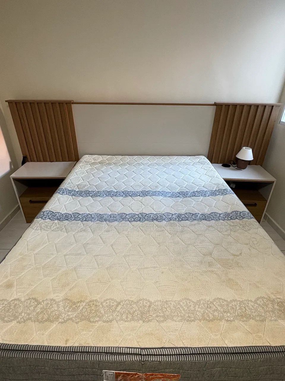 Cama de casal com colchão  - Foto 2