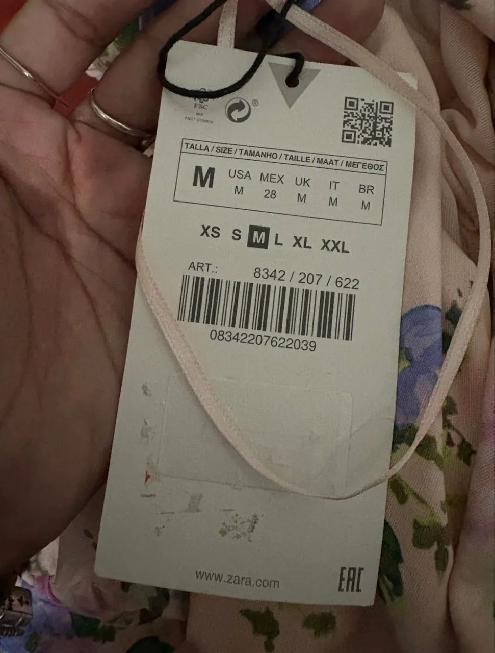 vestido zara (floral) - Foto 2