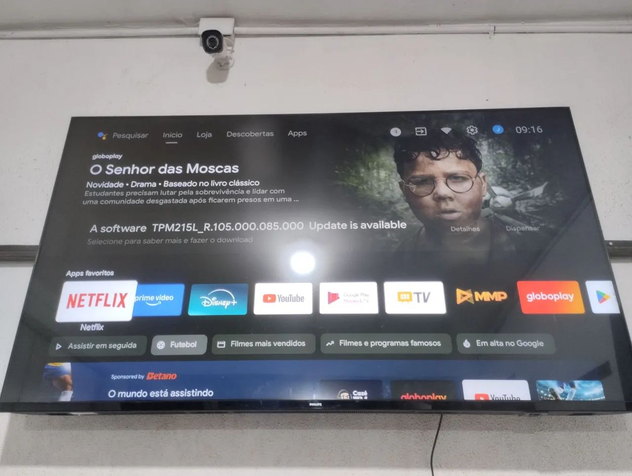 Tv Philips 65 polegadas smart 4k borda Infinita  - Foto 2