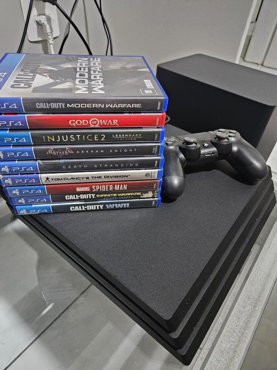 PS4 PRO 1TB + Controle + jogos