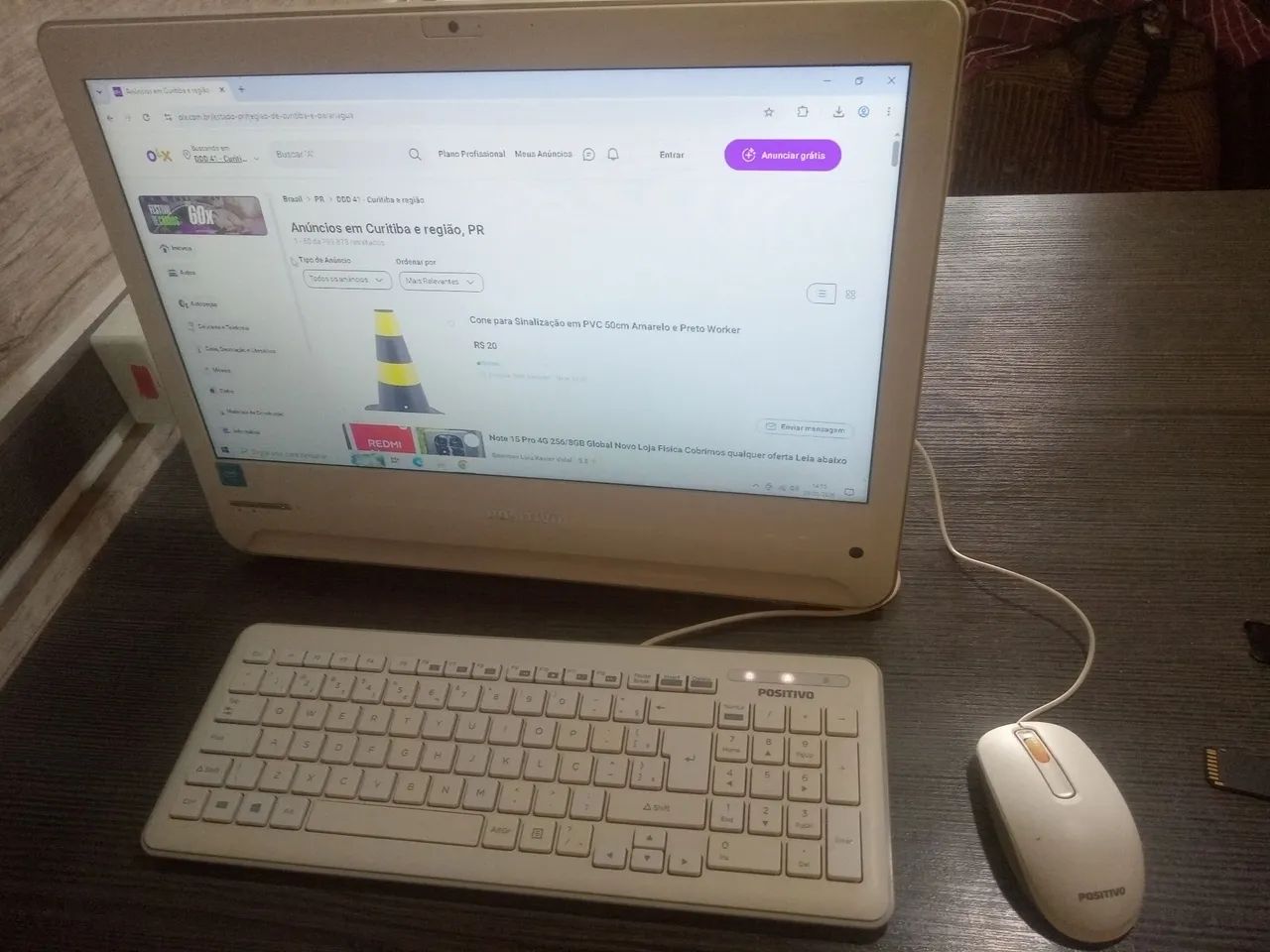 Computador All in one positivo