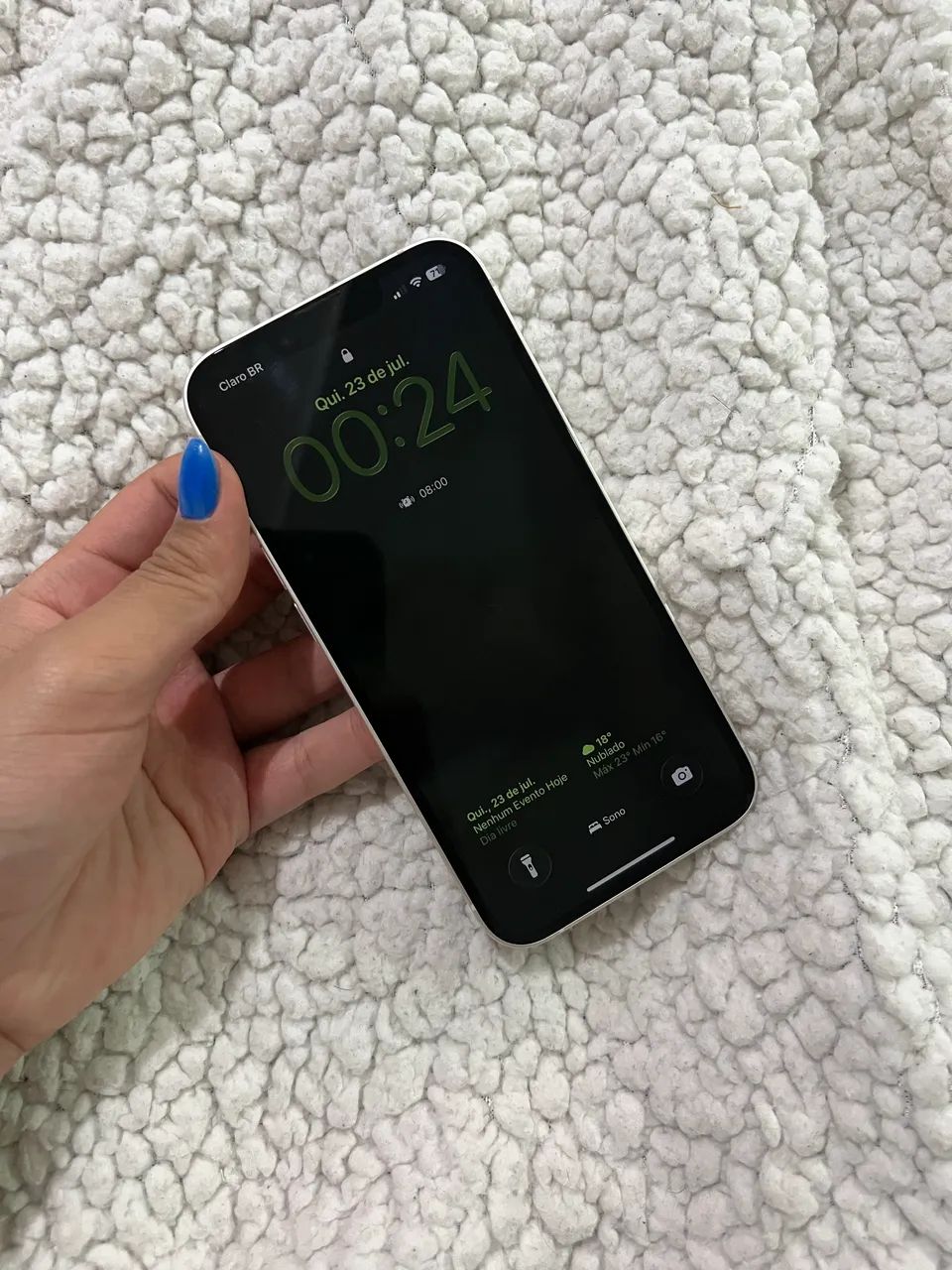 iphone 14 branco 256gb - Foto 5