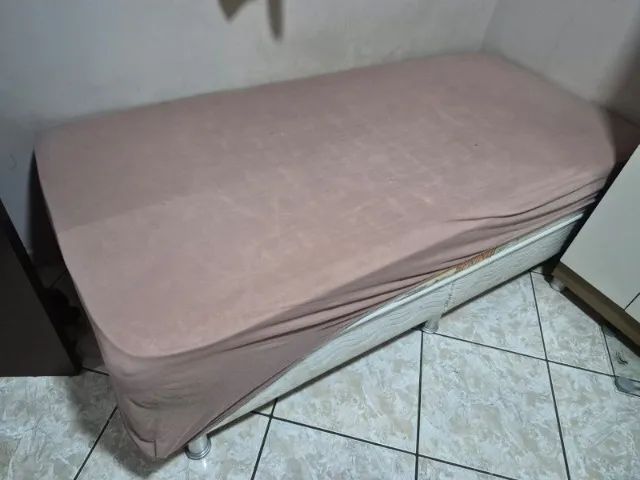 Cama solteiro box
