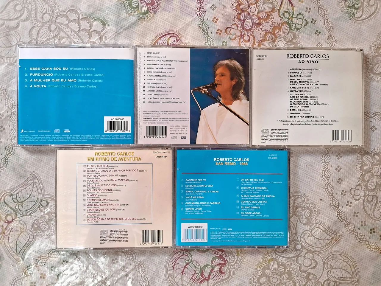 CDs Roberto Carlos lote fechado  - Foto 2
