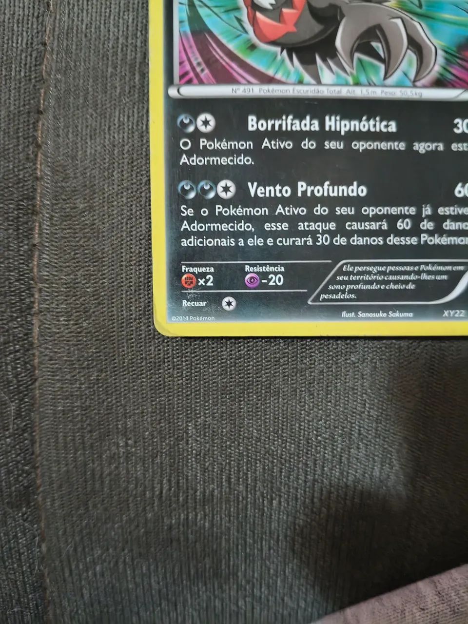 Carta pokemon darkrai promo - Foto 2