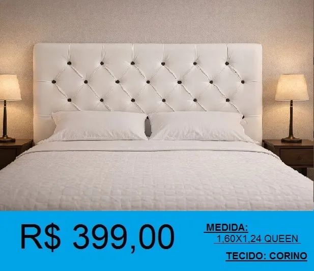 Cabeceira de alta qualidade - Compre hoje e receba em até 2 dias úteis  - Foto 3
