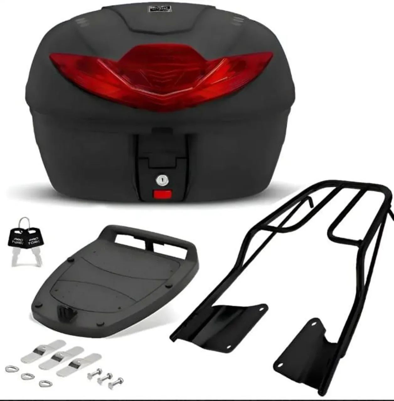 Kit Baú Protork incluso capa de chuva e bota