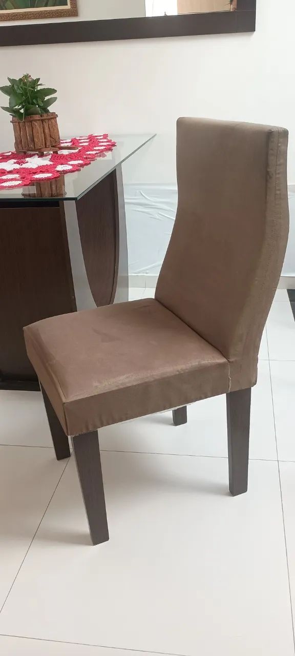 Mesa de jantar 6 cadeiras impecáveis  - Foto 4