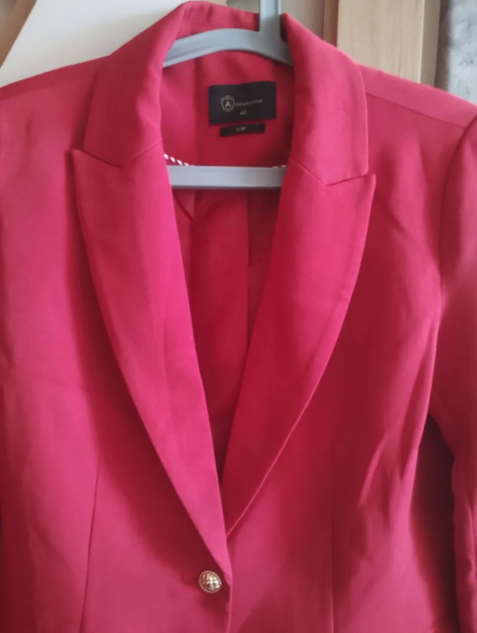 Blazer Vermelho Forrado - Foto 3