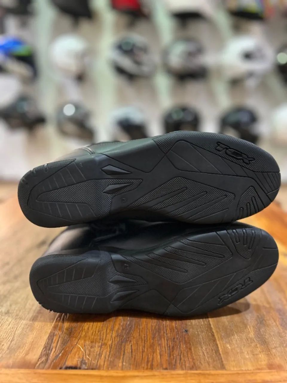 Bota Para Moto Tcx Big Trail Ventilada Zephyr Preta - Peças para