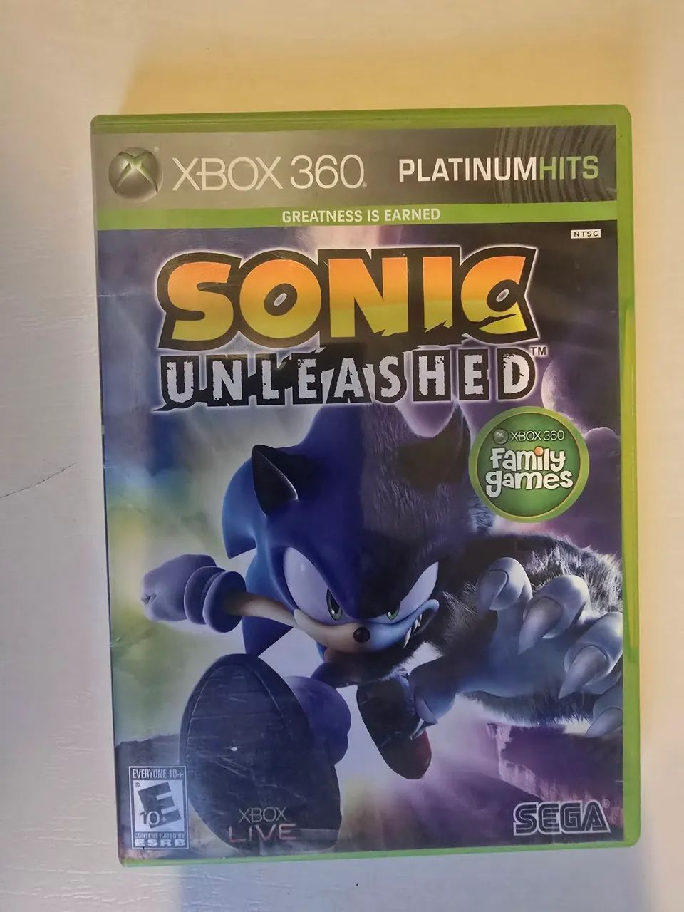 Sonic Unleashed Xbox 360