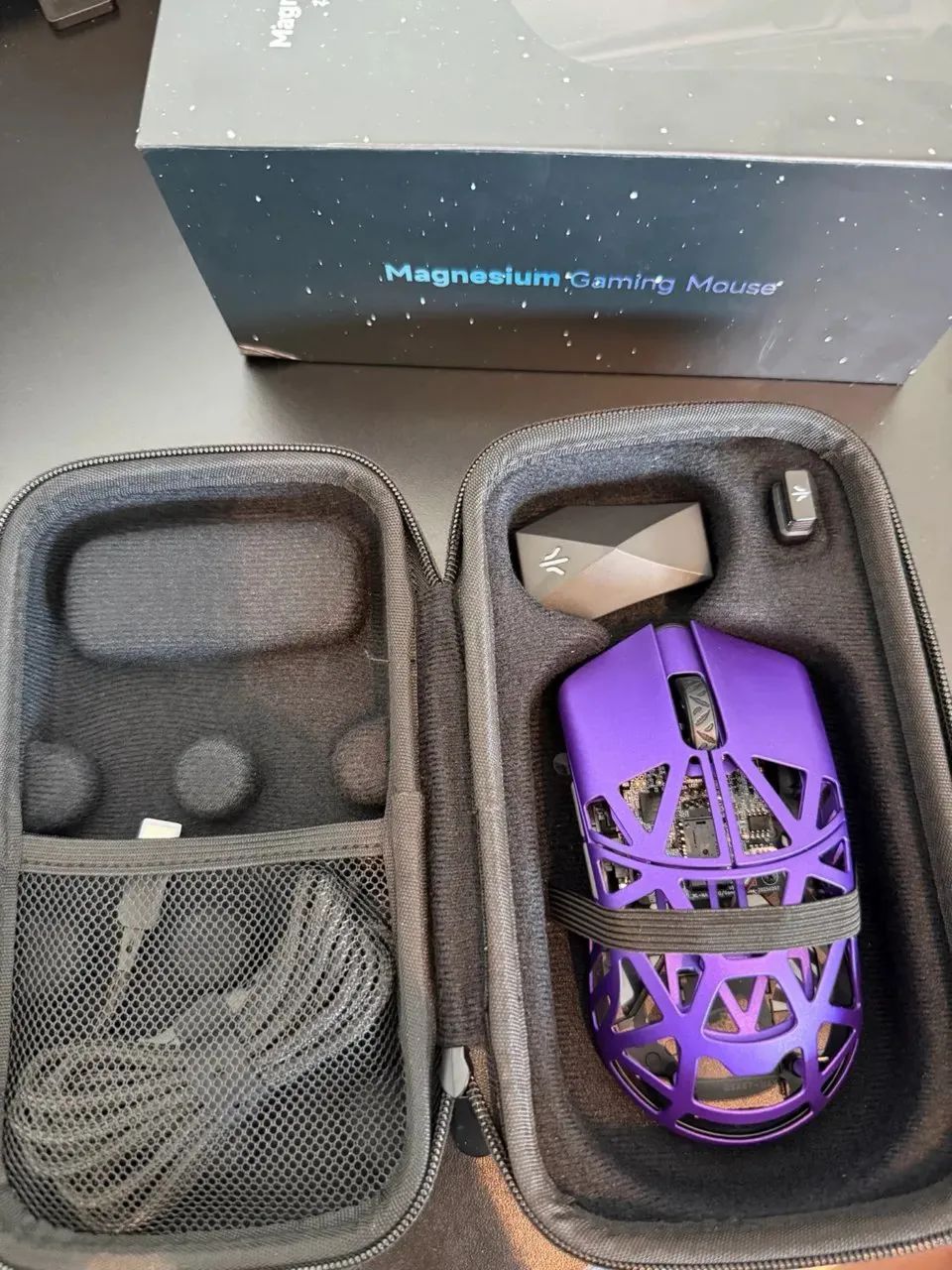 Mouse Gamer Sem Fio Magnesium Wlmouse Beast X Max 8K Omron