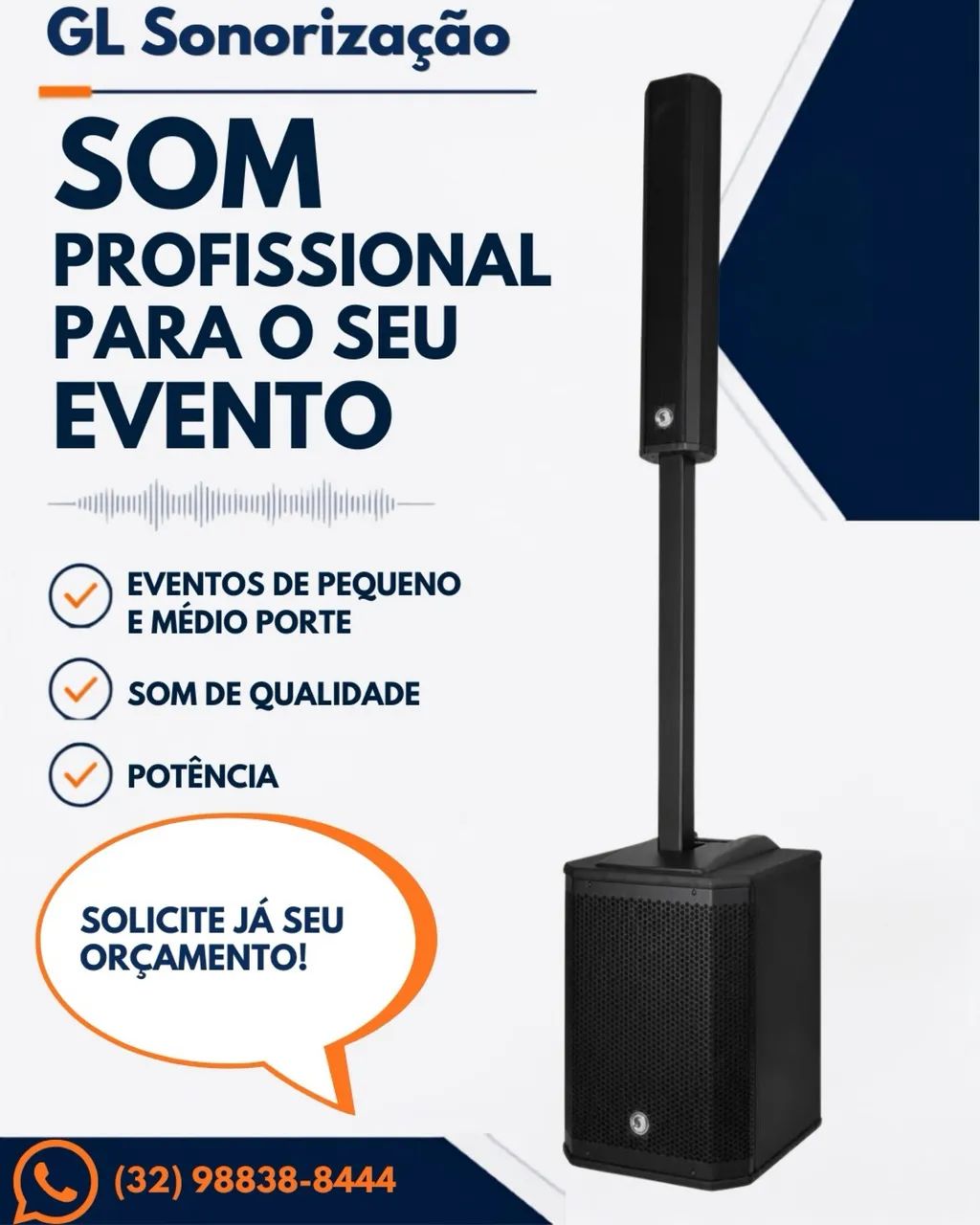 Aluguel de som para eventos 