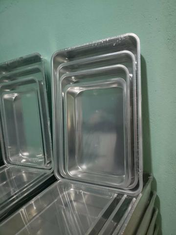 Jogo de forma quadrada ALUMÍNIO - Foto 2