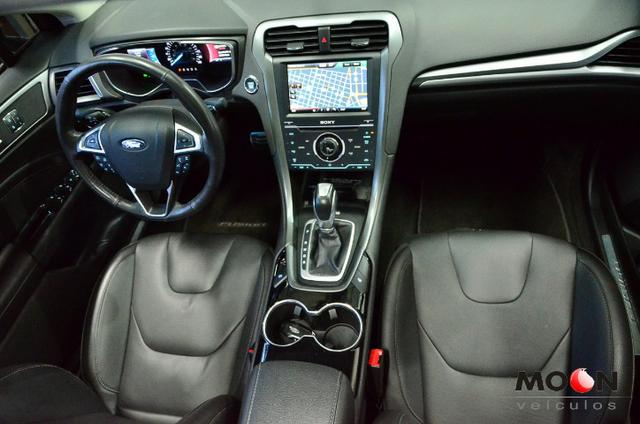 Ford Fusion 2.0 GTDi Titanium Teto solar revisado estado excelente!! - Foto 19