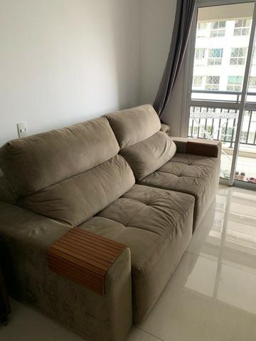 Sofá 4 lugares retrátil 2.40m (uma oportunidade dessa você não encontra todo dia) - Foto 4