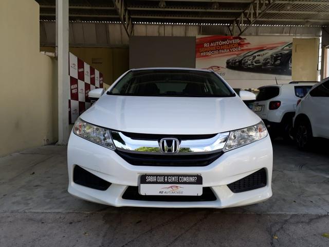 Honda 2015 City 1.5 lx cvt Automatico completo branco confira - Foto 3